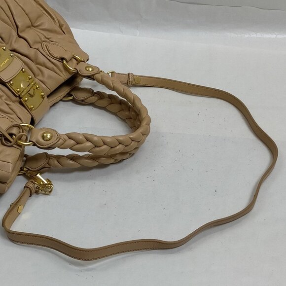 Miu Miu Hand Bag Beige Leather mon-525-091325 - Picture 4 of 9
